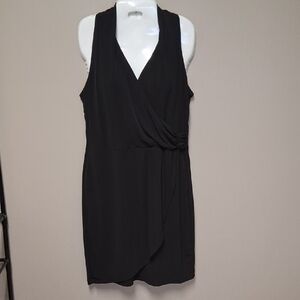 Valerie Bertinelli Elegant Black Sleeveless Cocktail Dress